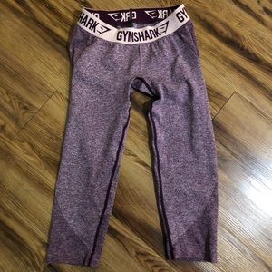 GYMSHARK CROP LEGGINGS SIZE M